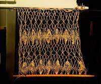 Trying rose netting and some gathers